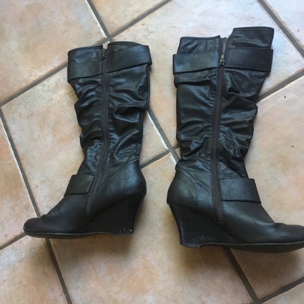 Dark Brown Boots